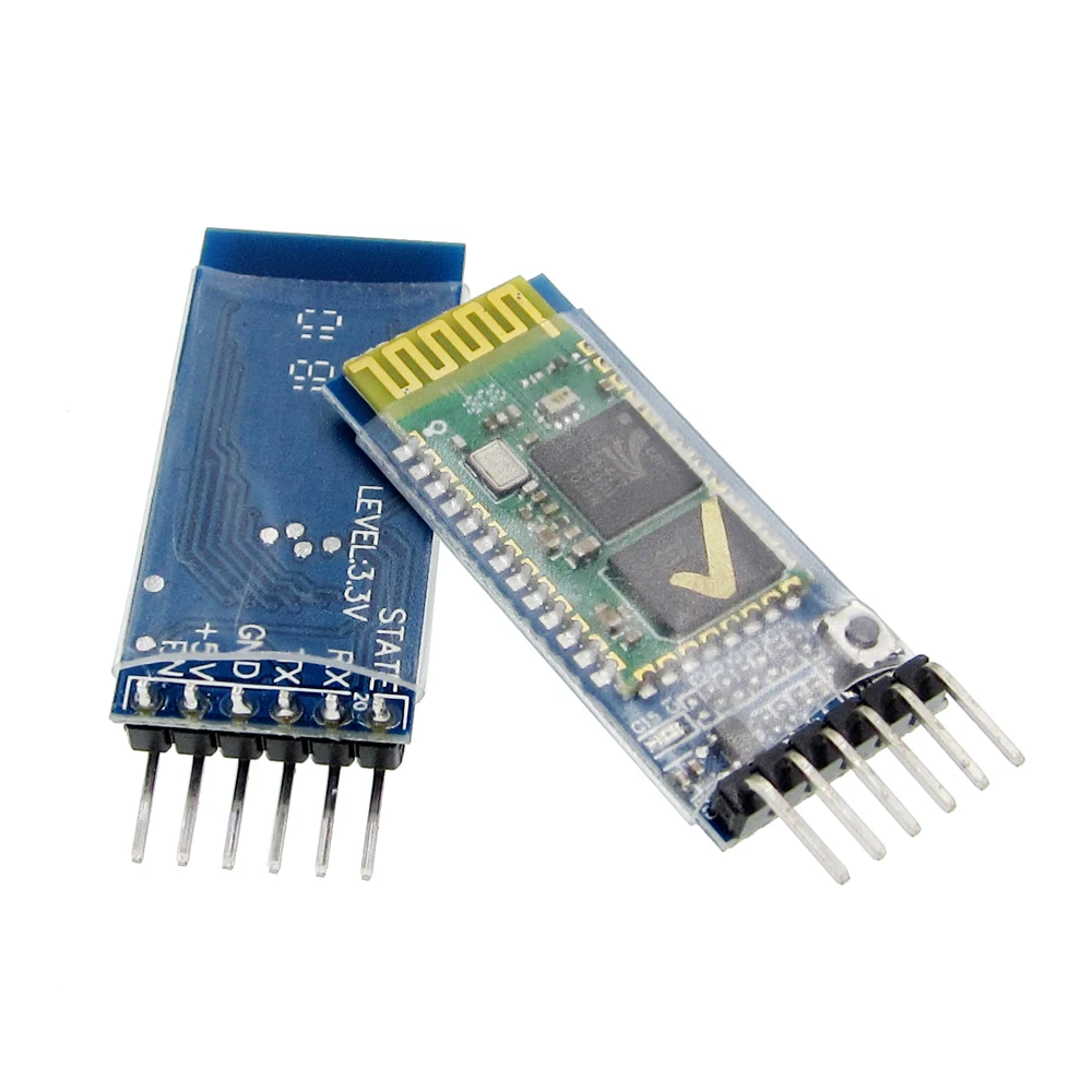 10 шт./лот HC05 JY MCU anti reverse Встроенный последовательный модуль Bluetooth pass through Φ master slave