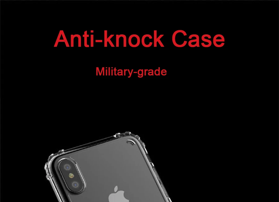 CAPSSICUM мягкий прочный армированный чехол для телефона чехол для iPhone X XR XS Max 6 6s 7 8 Plus 5 5S SE сверхпрочный защитный TPU Силиконовый противоударный корпус