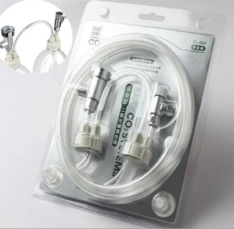 D301 живое растение для аквариума Tank DIY комплект системы генератора CO2 регулировка