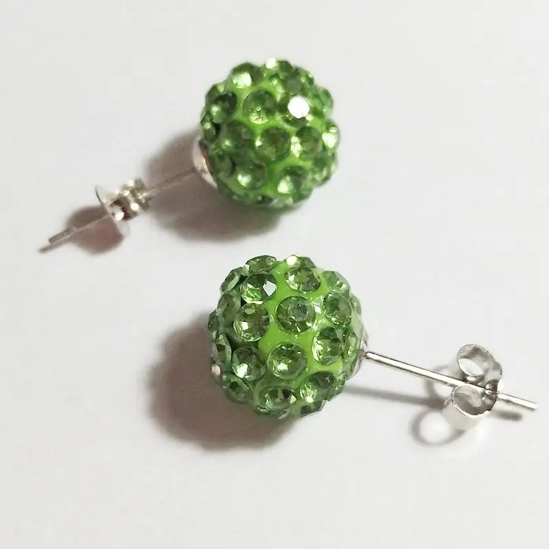 31 guo lv Pendientes женские серьги для женщин ювелирные изделия brincos серьги гвоздики orecchini модные oorbellen aretes Кристалл Стразы - Окраска металла: 31 guo lv