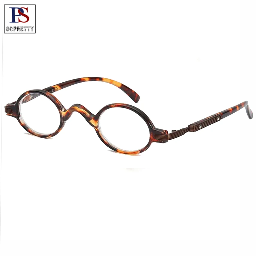 

Retro Style Round Small Frame Reading Glasses Ultralight Clear Lens Presbyopic Glasses Eyewear Frame Unisex For Elder Gifts 1008