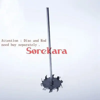 200mm Length Stainless Steel Stir Bar Impeller Tooth Type Dispersed Disc Rod | Канцтовары для офиса и дома