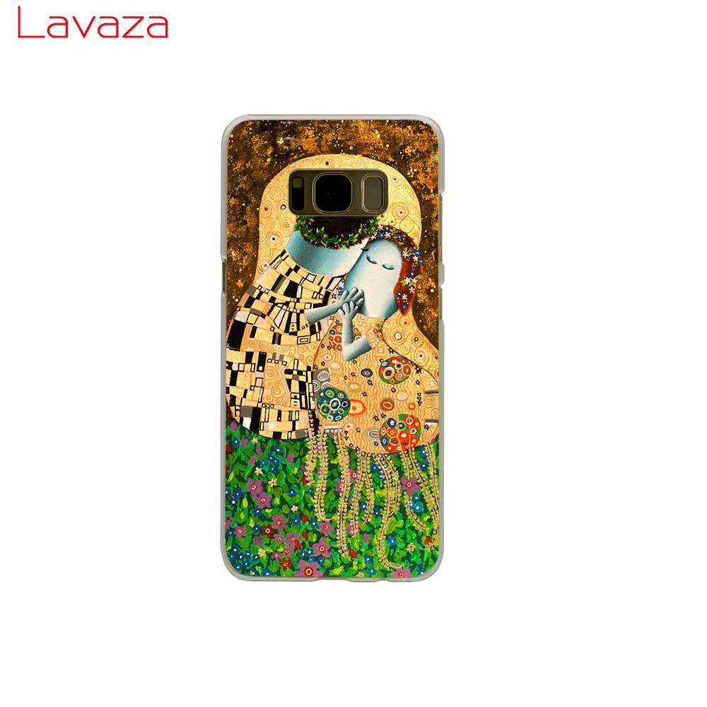 Жесткий чехол для телефона Lavaza Kiss by Gustav Klim Золотые слезы Samsung Galaxy A10 A30 A40 A50 A70 M10 M20 M30