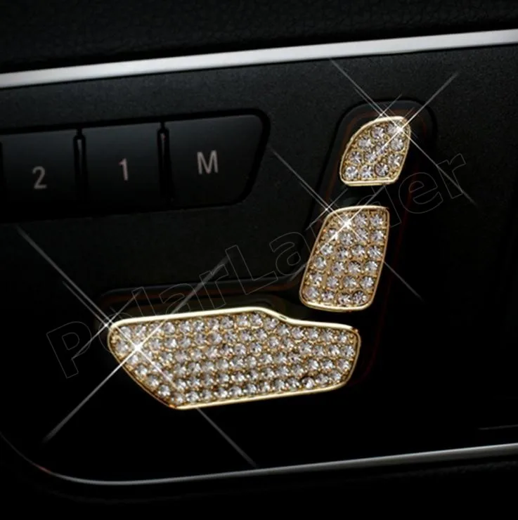 6 шт. S/eat декоративный внутренний алмазный чехол для M ercedes B enz E Class GLA/GLK/ML/GL 3 цвета