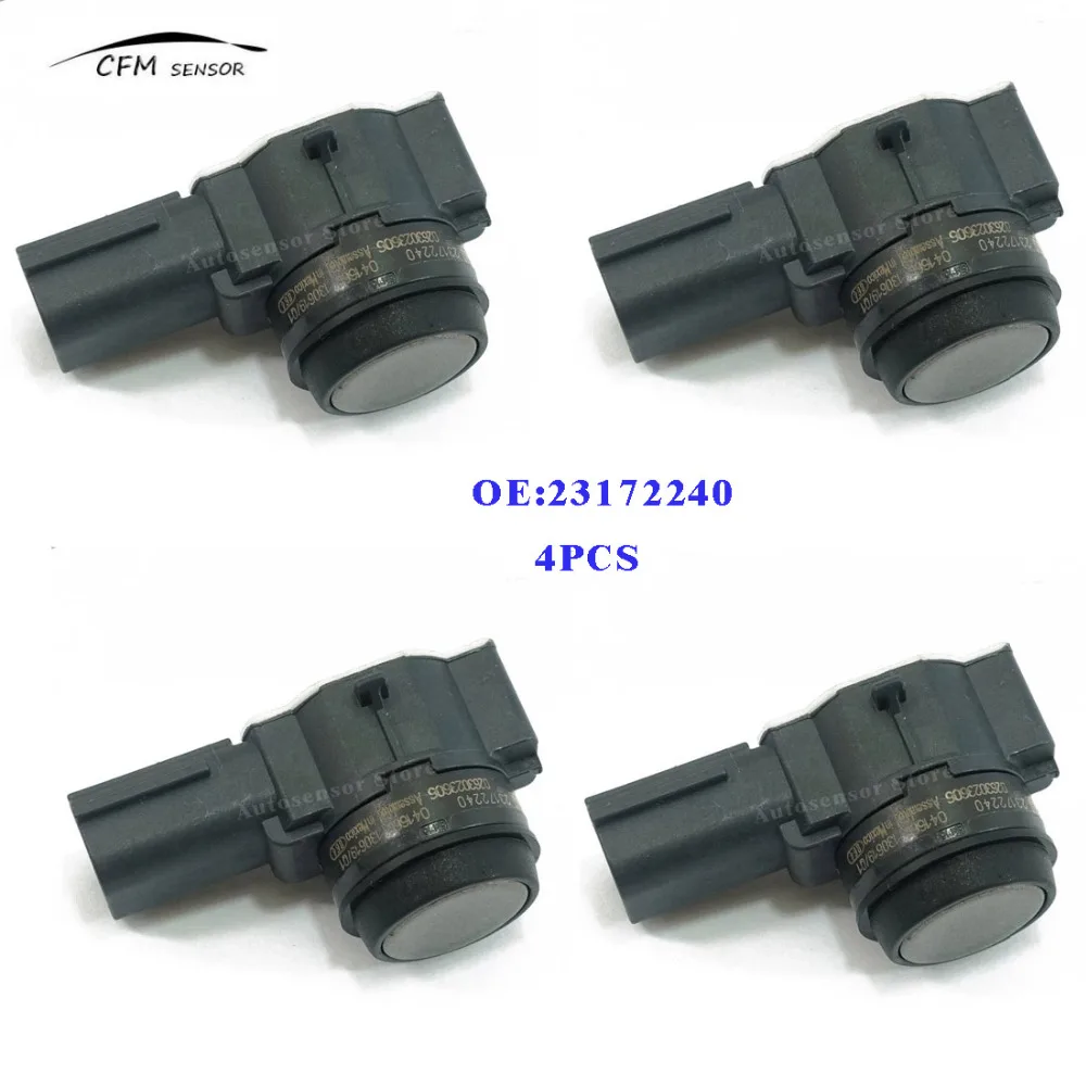 

4PCS New Brand 23172240 PDC Parking Sensor Bumper Reverse Assist For GM 0263023606
