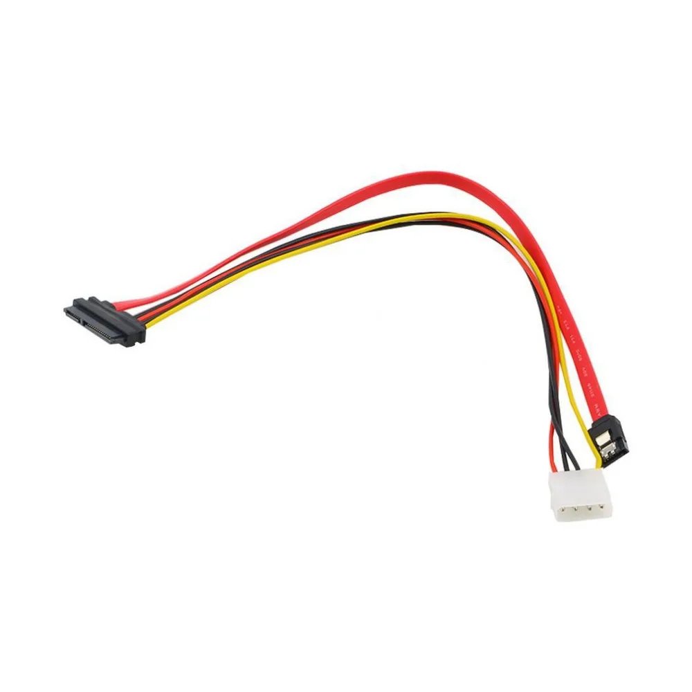 10 шт. жесткий кабель для передачи данных IDE Power SATA 40 см 15 + 7 контактов | Компьютеры и