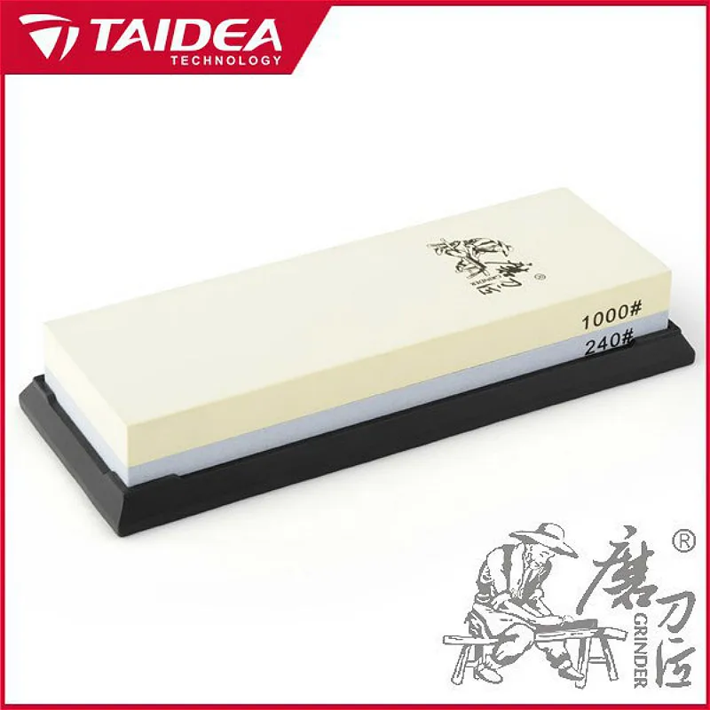 Двухсторонний точильный камень Taidea T6124W 240 # / 1000 h1|sharpening stone|double side sharpenersharpener sharpening