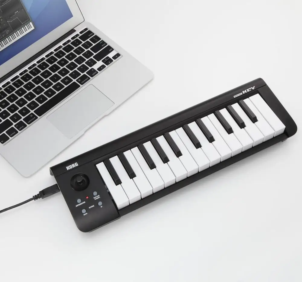 Korg microKEY25 USB контроллер миди клавиатуры синтезатор кабельный барабан