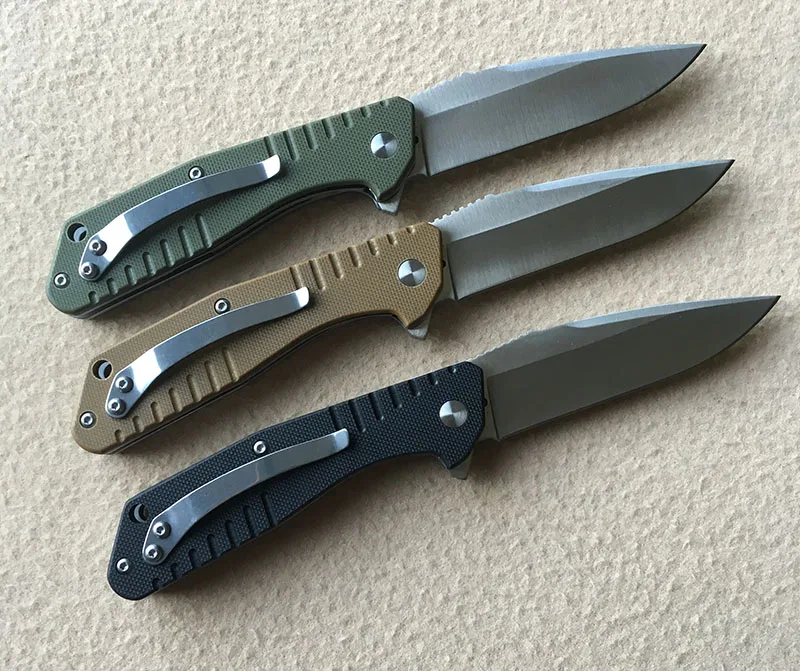 NIGHTHAWK 023 Флиппер складной нож 9cr18mov лезвия G10+ сталь ручка Отдых Охота на открытом воздухе ножи для выживания для повседневного использования инструментов