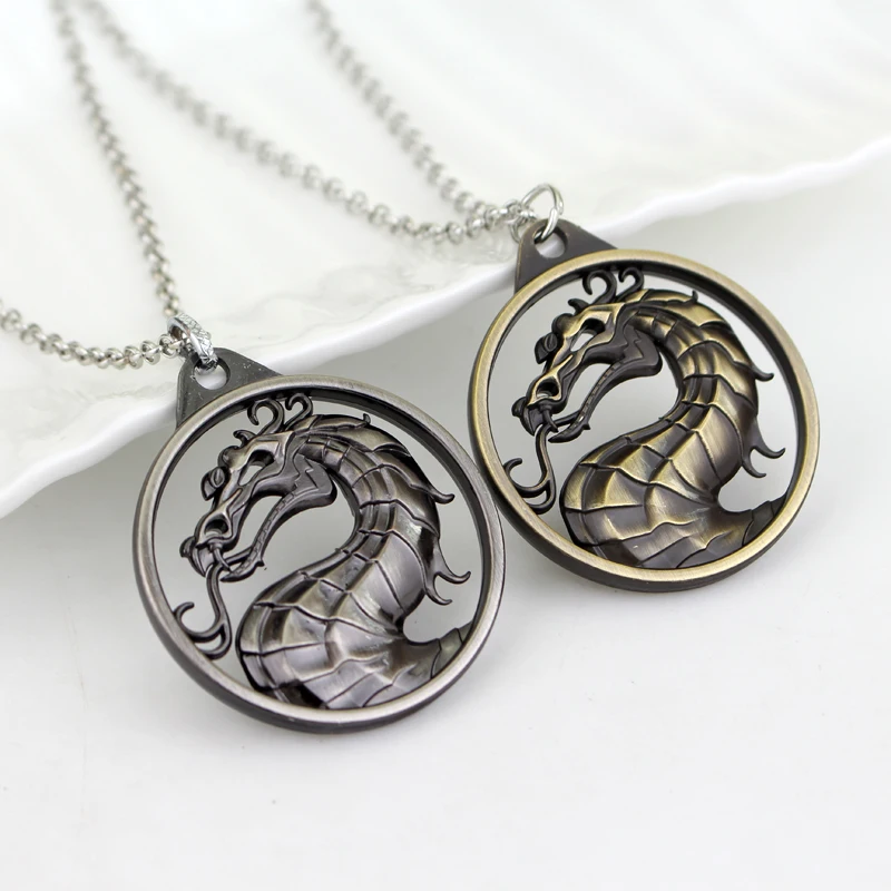 Мужские ожерелья feimeng кулон империи драконов Джейн|mortal kombat necklace|fashion necklacenecklace fashion