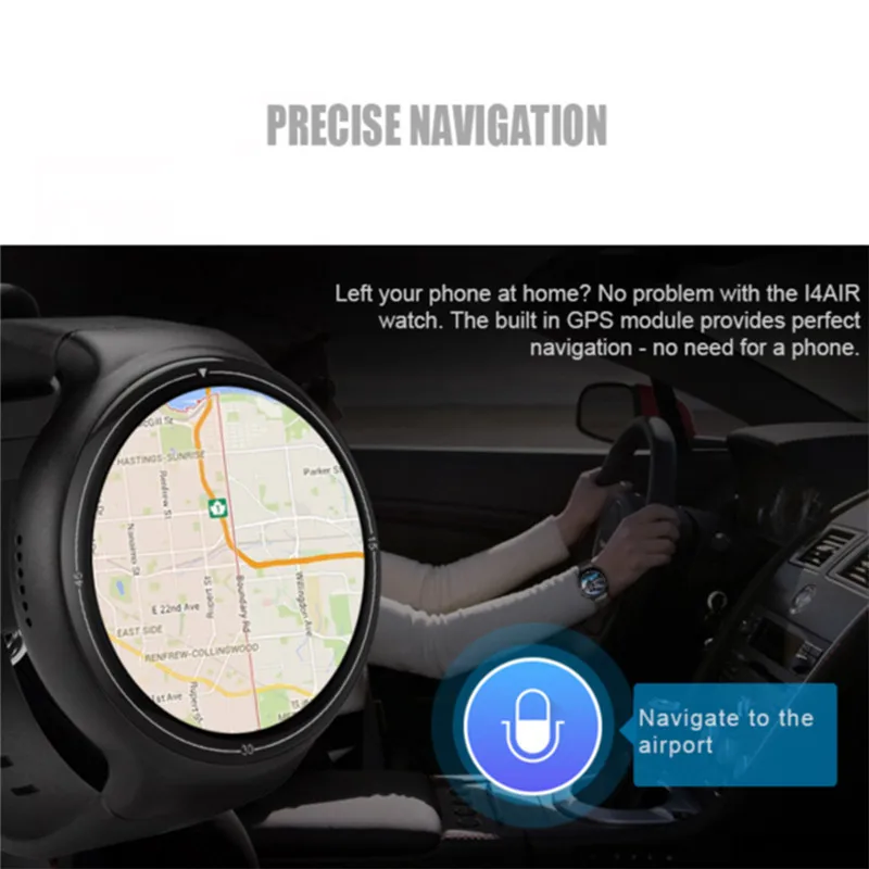 Умные часы I4 AIR, Bluetooth, экшн-камера, умная электроника, шагомер, пульсометр, 16 ГБ, Wi-Fi, gps, часы для IOS, Android, умные часы