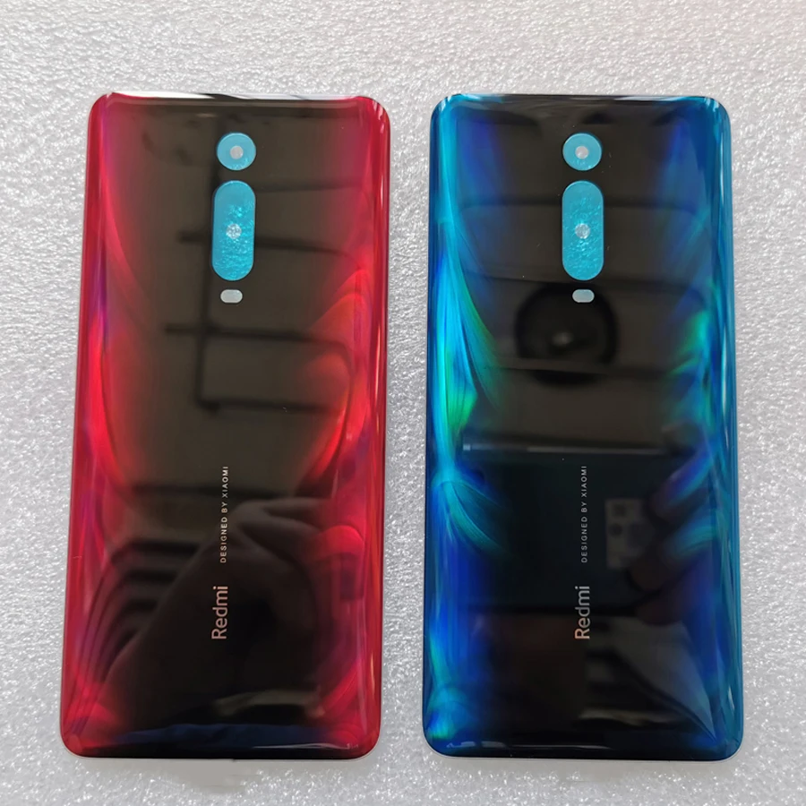 Original Back glass Cover For Xiaomi Redmi K20 K20 pro Mi 9T MI9T pro Back Door Replacement Battery Case, Rear Housing Cover
