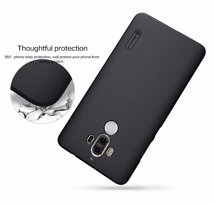 Для huawei mate 9 Nillkin супер матовый защитный жесткий чехол для задней панели ПК чехол для huawei Ascend mate 9 чехол для телефона+ защита экрана