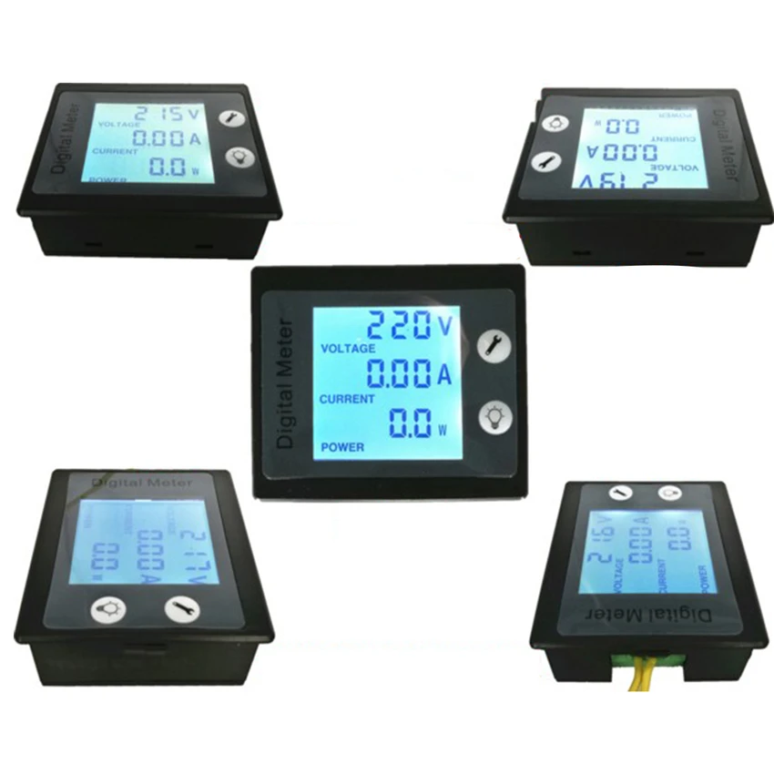 PEACEFAIR AC Многофункциональный цифровой измеритель мощности напряжения тока тестер