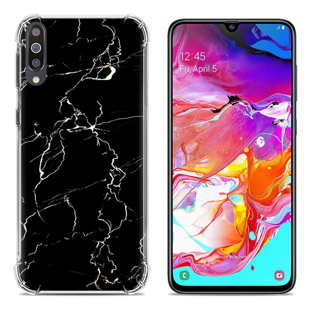 16 Противоударный чехол для телефона SAMSUNG GALAXY A70, 6,7 дюймов, стильный дизайн, цветная задняя крышка для телефона с рисунком - Цвет: 16