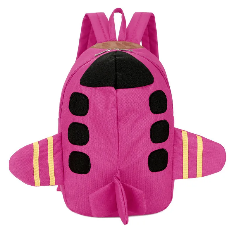 Милый дизайнерский рюкзак в виде маленького самолета детские школьные ранцы для