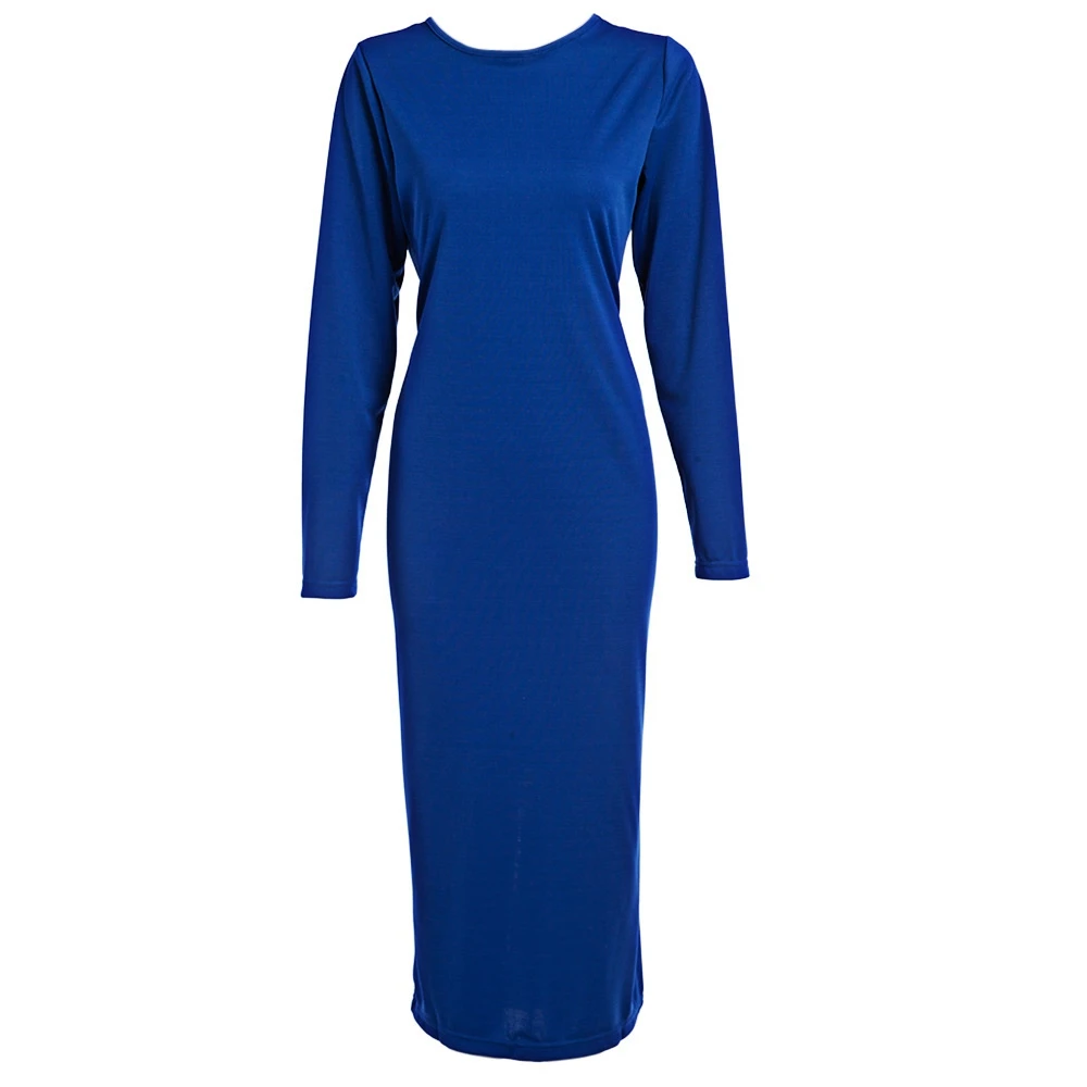 2019 женское платье пикантная модная одежда с длинным рукавом облегающее платья