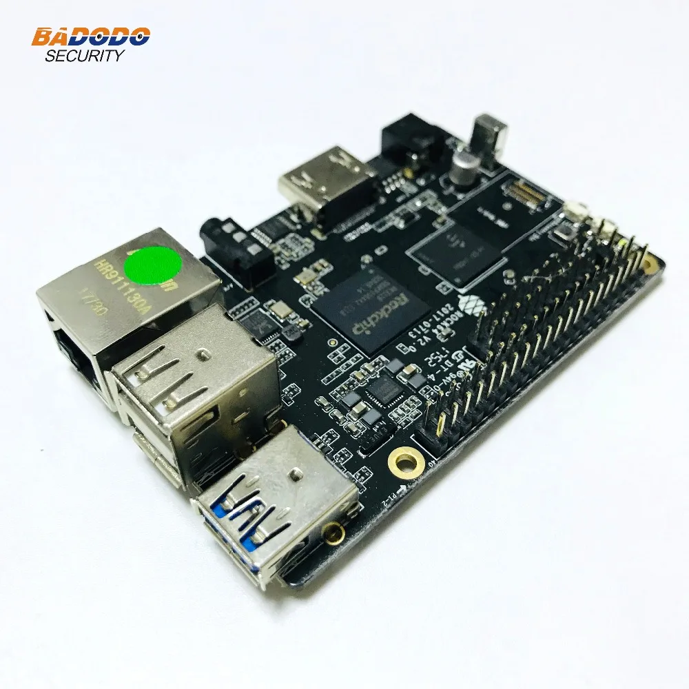 Макетная плата ROCK64 PINE A64 android Linux четырехъядерный + 4 Гб LPDDR3 eMMC socket слот карты Micro SD