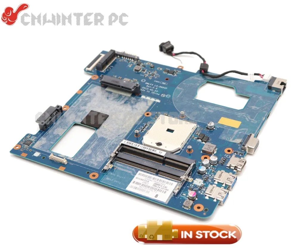 

NOKOTION для Samsung NP365 NP365E5C NP365V5C Материнская плата ноутбука QMLE4 LA-8864P материнская плата Socket FS1 DDR3