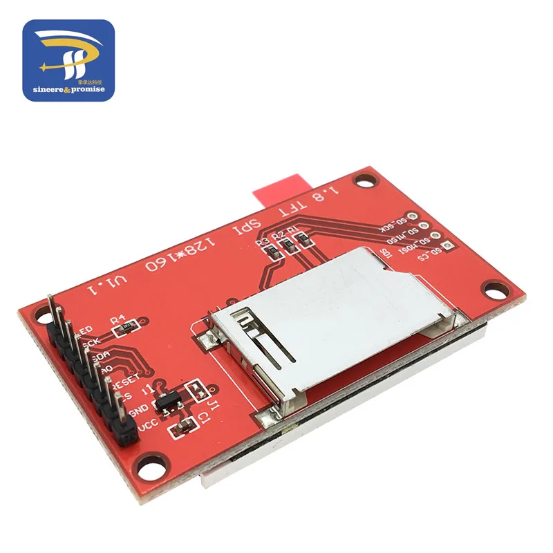 ЖК-модуль TFT ST7735 SPI модуль с ЖК-экраном 1 8 дюйма последовательные драйверы 51