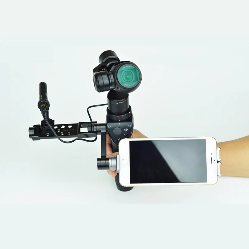 Sunnylife DJI Осмо мобильный Монтажный Зажим адаптер + прямой удлинитель аксессуары