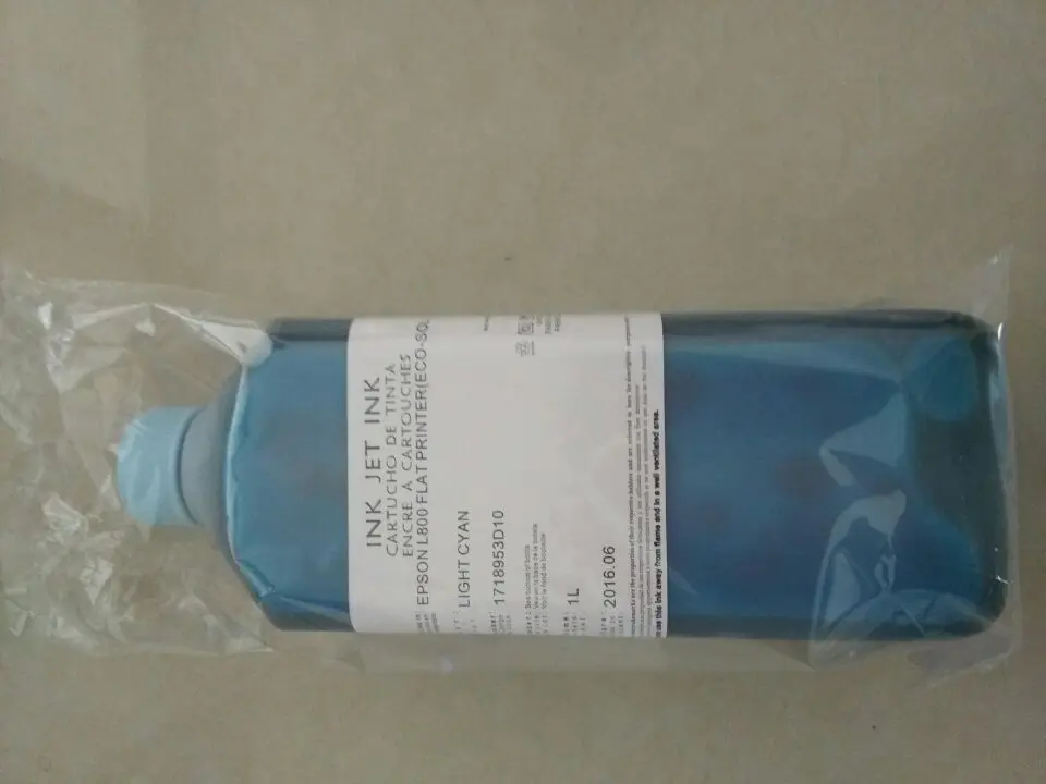 Горячая распродажа! Чернила для эко-сольвентных красителей 4*1000 мл бесплатная