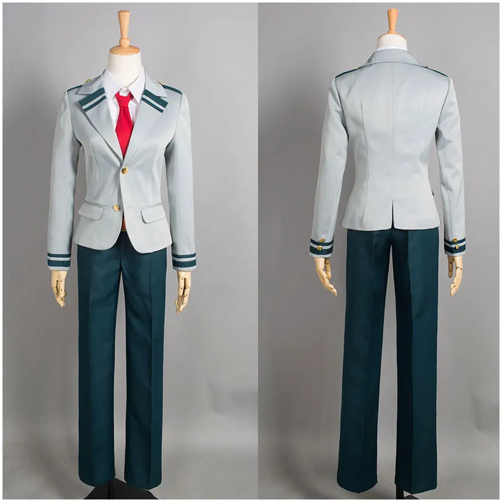 Midoriya Izuku Bakugou Katsuki Cosplay Costume Boku no My Hero Academia School Uniform Halloween Carnival Suit for Adult Men