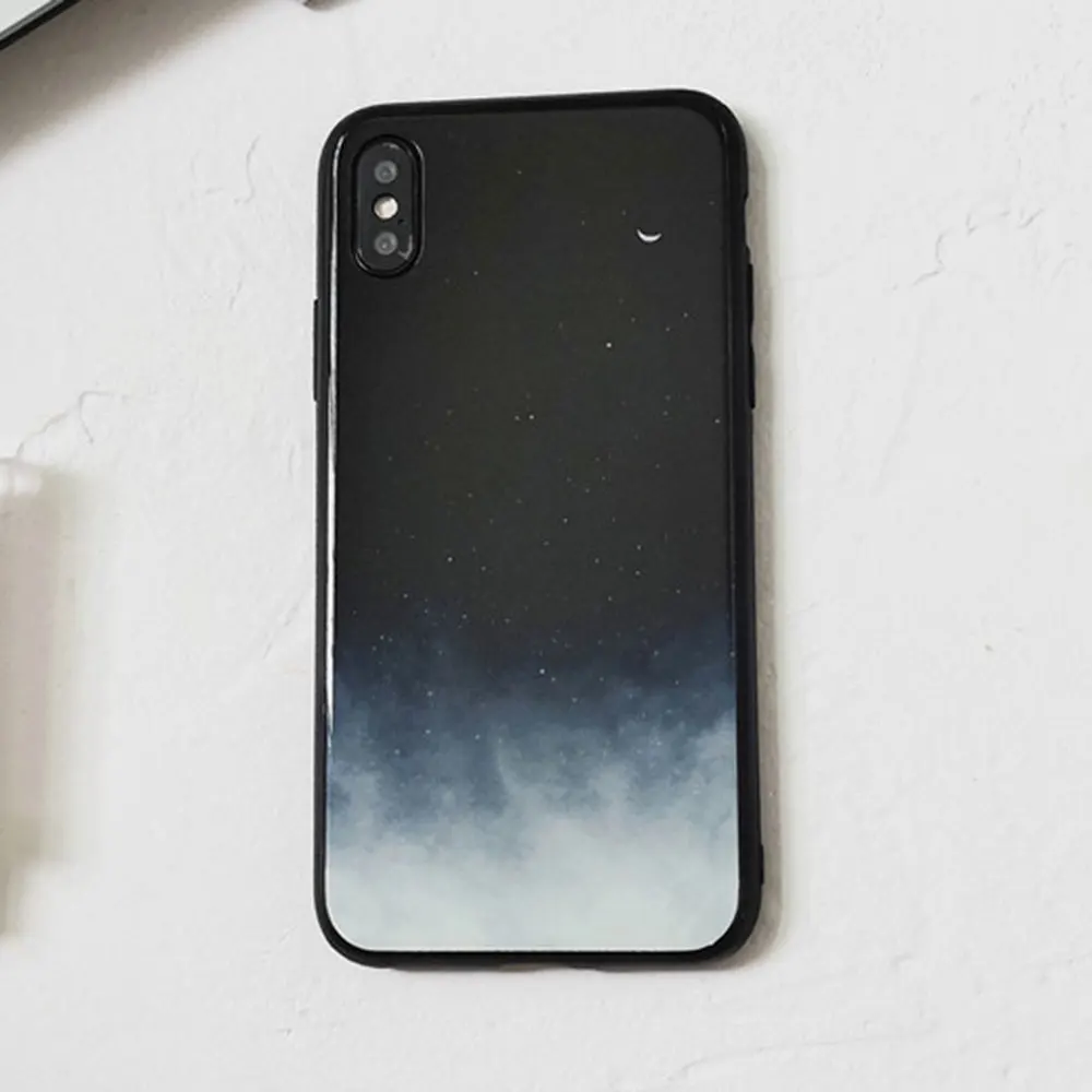 KISSCASE Tempered Glass Phone Case For Samsung S10e S10 S9 S8 Plus Dream Starry Cases Galaxy Note 8 9 Covers |