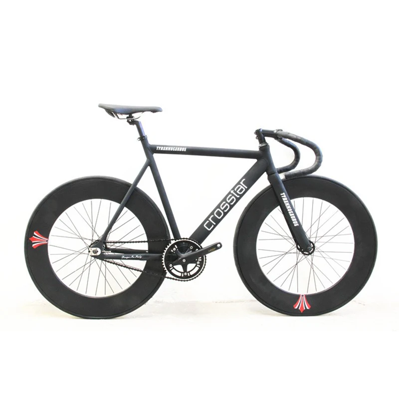 Городской Велосипед Fixie рама с карбоновой вилкой 90 мм обод дорожный велосипед