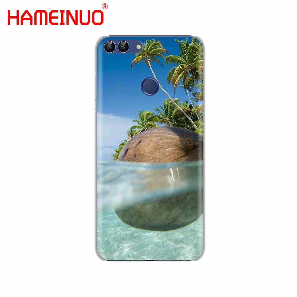 HAMEINUO кокосовый на пляже чехол для телефона Huawei NOVA 2 2S 3e PLUS LITE P smart 2018 enjoy 7s mate 7 8 9 10 pro