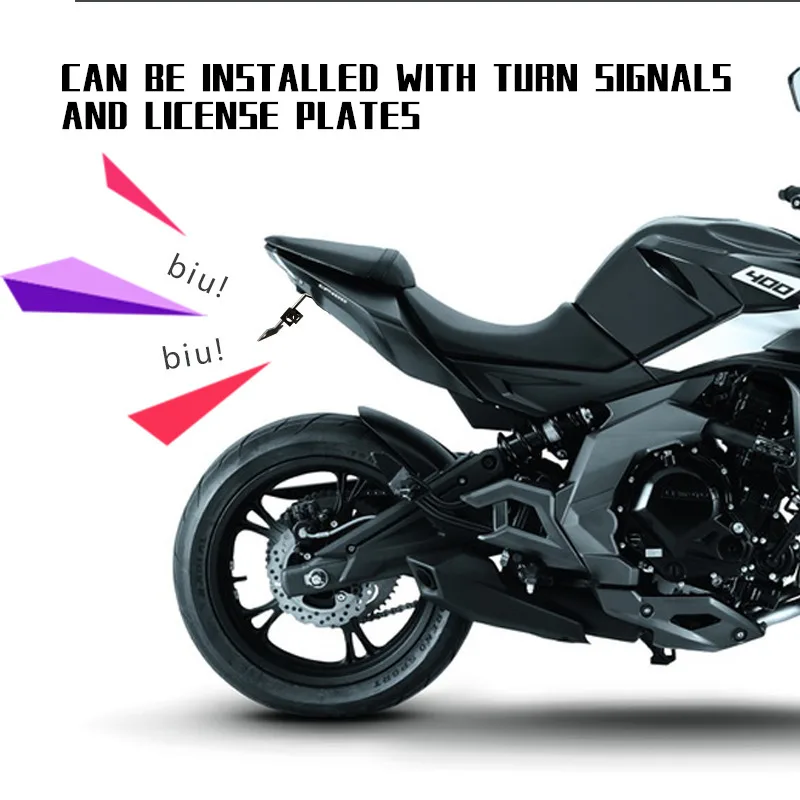 Аксессуары для мотоциклов держатель регистрационного номера для CFMOTO NK 400 650