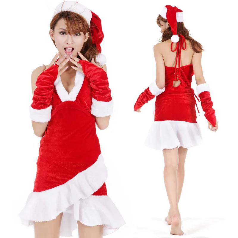 

New sexy ladies' Christmas clothing adult female bars nightclubs night dance ds costumes and sexy