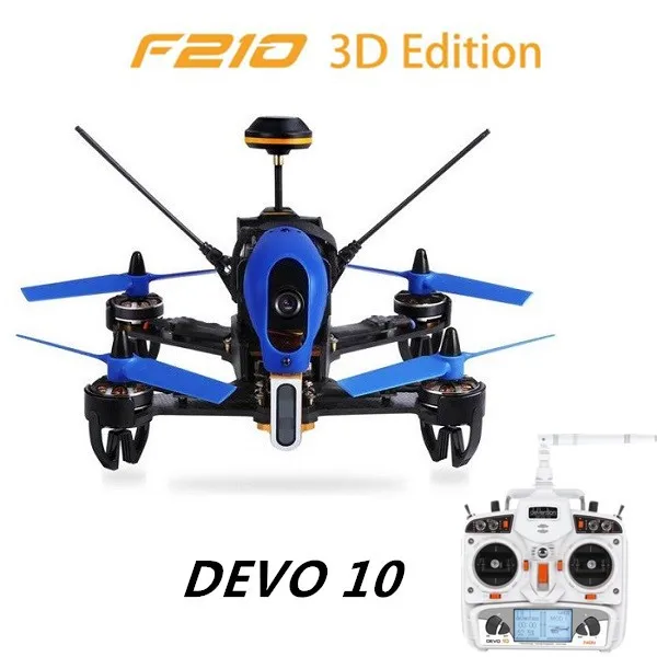 Гоночный Дрон Walkera F210 3D Edition + Devo 10 700TVL камера/OSD входит в комплект RTF 2 4 ГГц|rtf racing