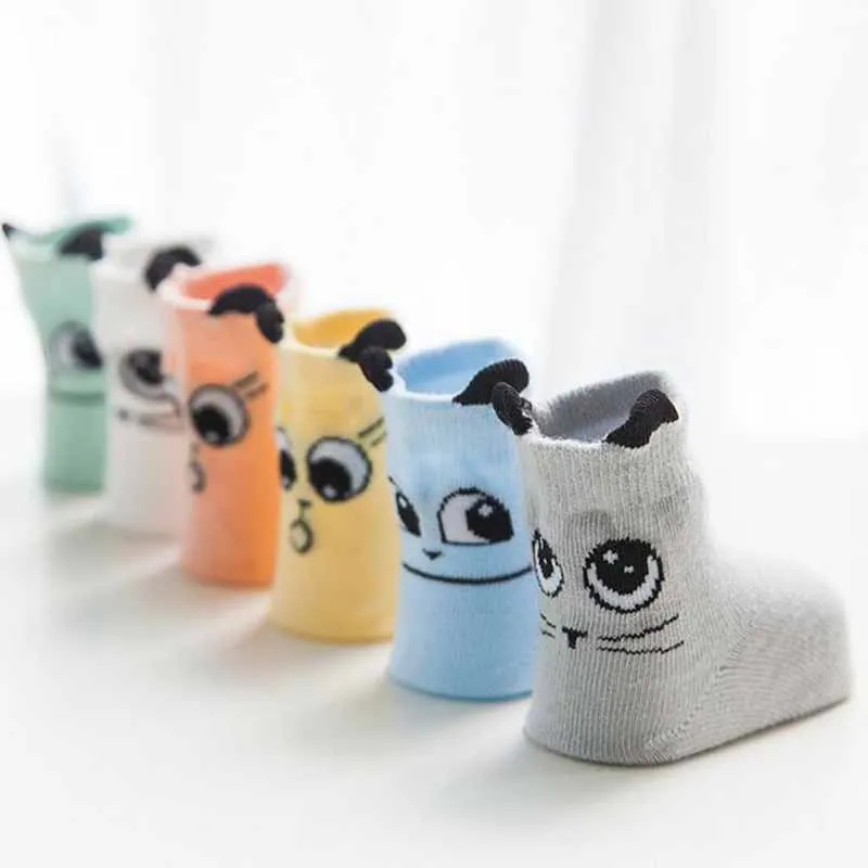 Носки из мягкого хлопка для девочек и мальчиков с рисунком панды носки рельефным