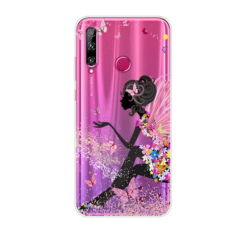 Мягкий мультяшный чехол для Huawei Honor 20i силиконовая задняя крышка телефона 20 i Honor20i