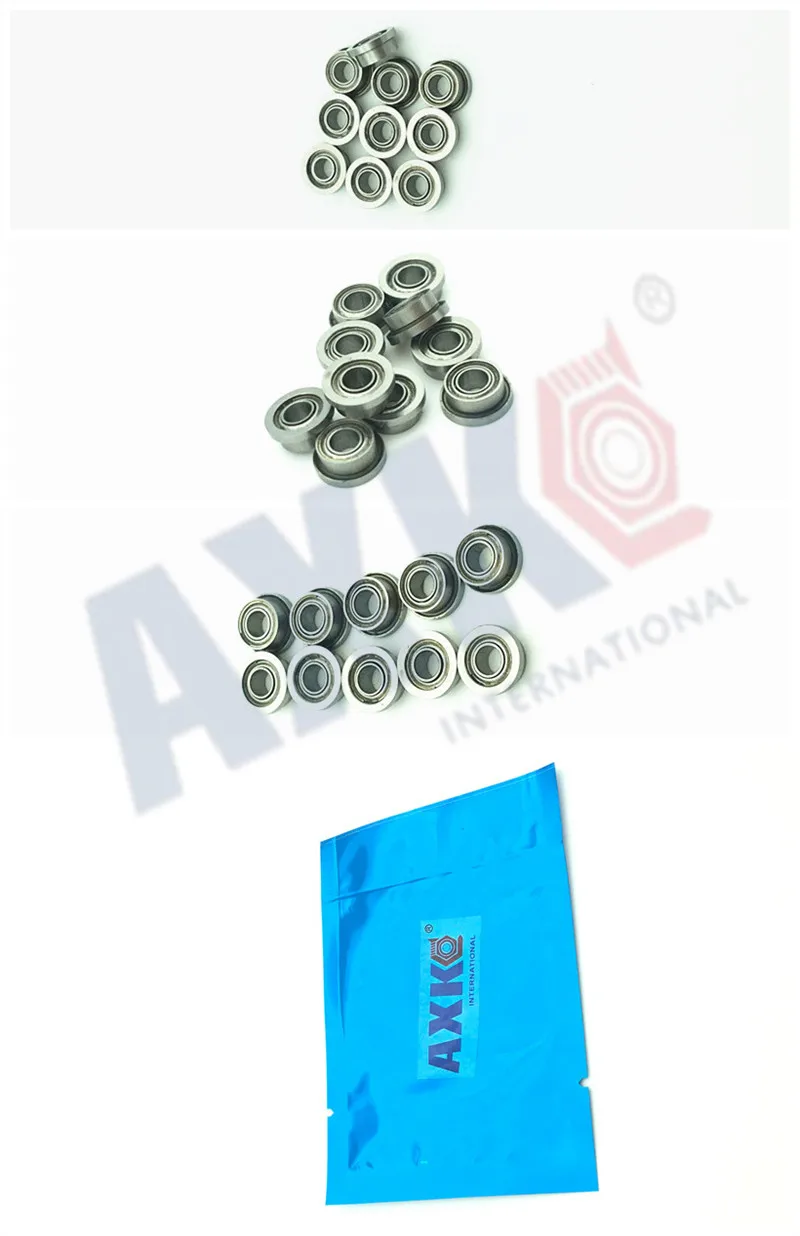 10 шт. Fr168zz Fr1682z фланцевые подшипники 1/4X3/8X1/8 дюймов фланцевые шариковые подшипники Rif-614zz