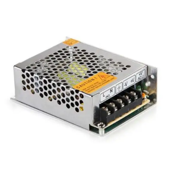 

12V 4A 48W Power Supply Driver Converter Strip Light 220V 110V DC Universal Regulated Switching for CCTV Camera/LED/Monitor