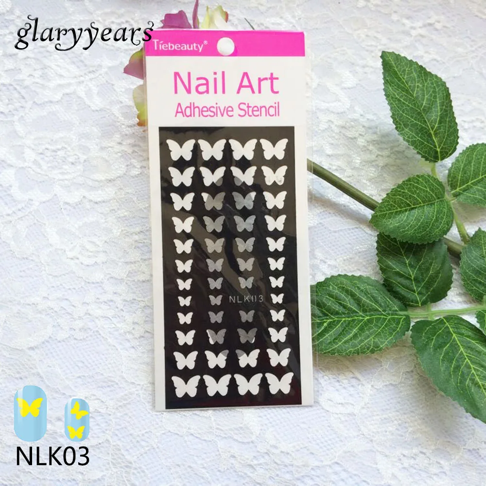 1 шт. новые шаблоны для аэрографа 3 способа нанесения лака на ногти шаблон в виде