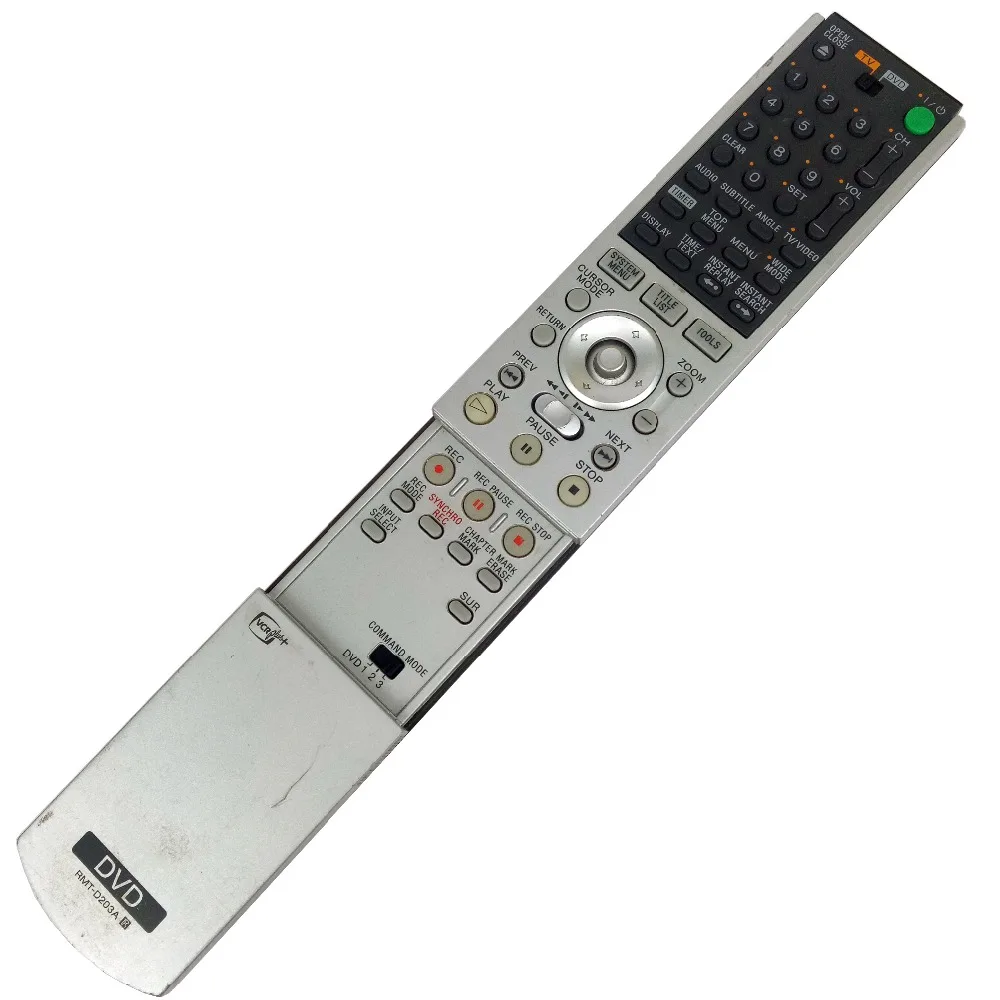 Используется оригинальный для SONY DVD пульт дистанционного управления RMT D203A RBRGX7