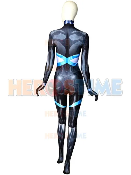 Высокое качество X Force Domino Косплей костюмы men Neena Thurman 3D принт на Хэллоуин для