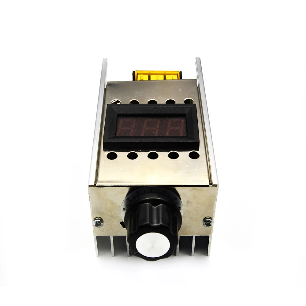 AC220V 4000 Вт диммер высокой мощности SCR BTA41-600B Электронный регулятор напряжения+ цифровой дисплей для регулировки скорости