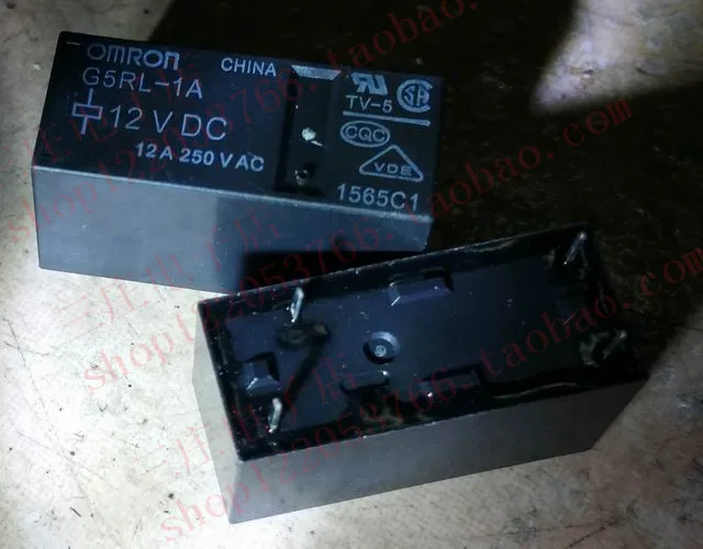 Реле G5RL 1A 12VDC 115F 4P 12V|12vdc relay|relay 12vdc |