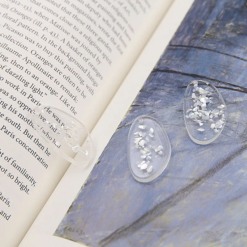 Овальный Кулон из смолы для самостоятельного изготовления женских ювелирных