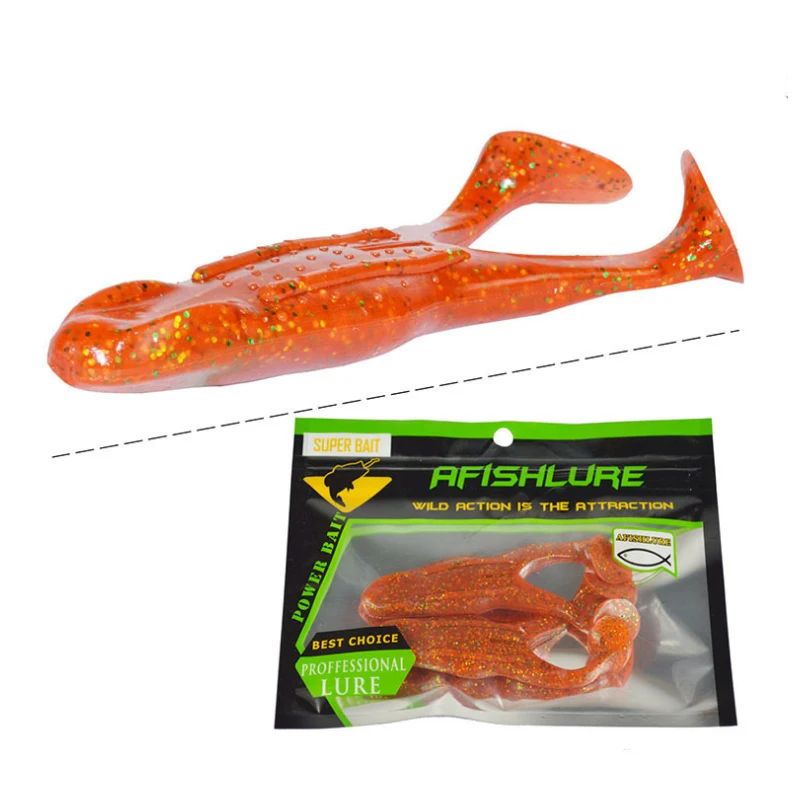 2 шт./лот приманка для рыбы в виде мягкой лягушки рыболовные приманки мягкая