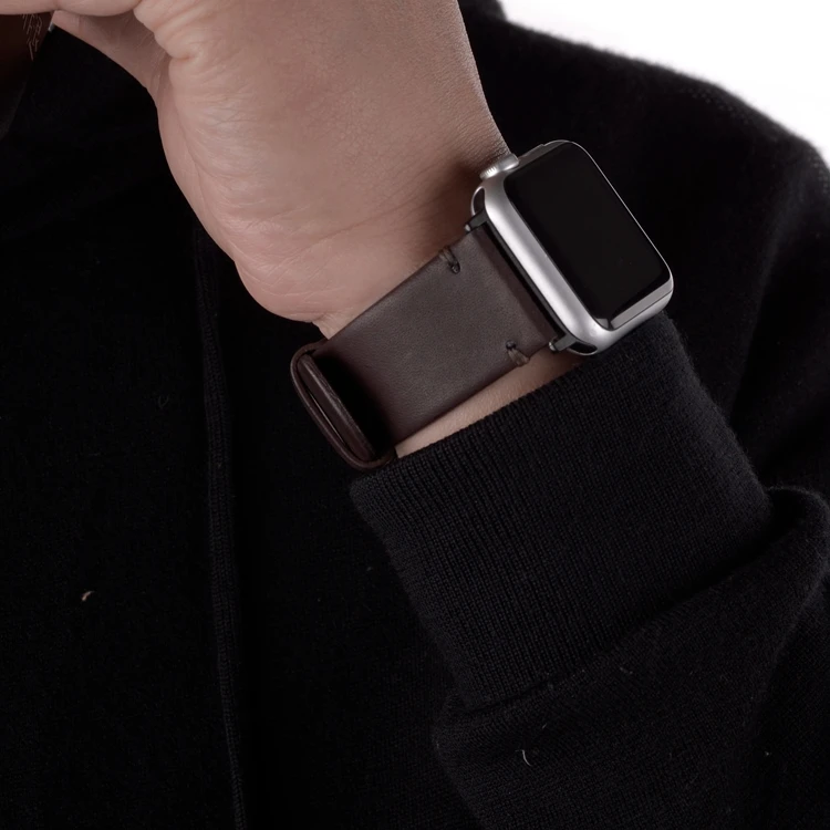 EACHE очень длинный высококачественный ремешок из натуральной кожи для Apple Watch 42 мм для мужских кожаных ремешков для i Watch Series 1 2 3 4