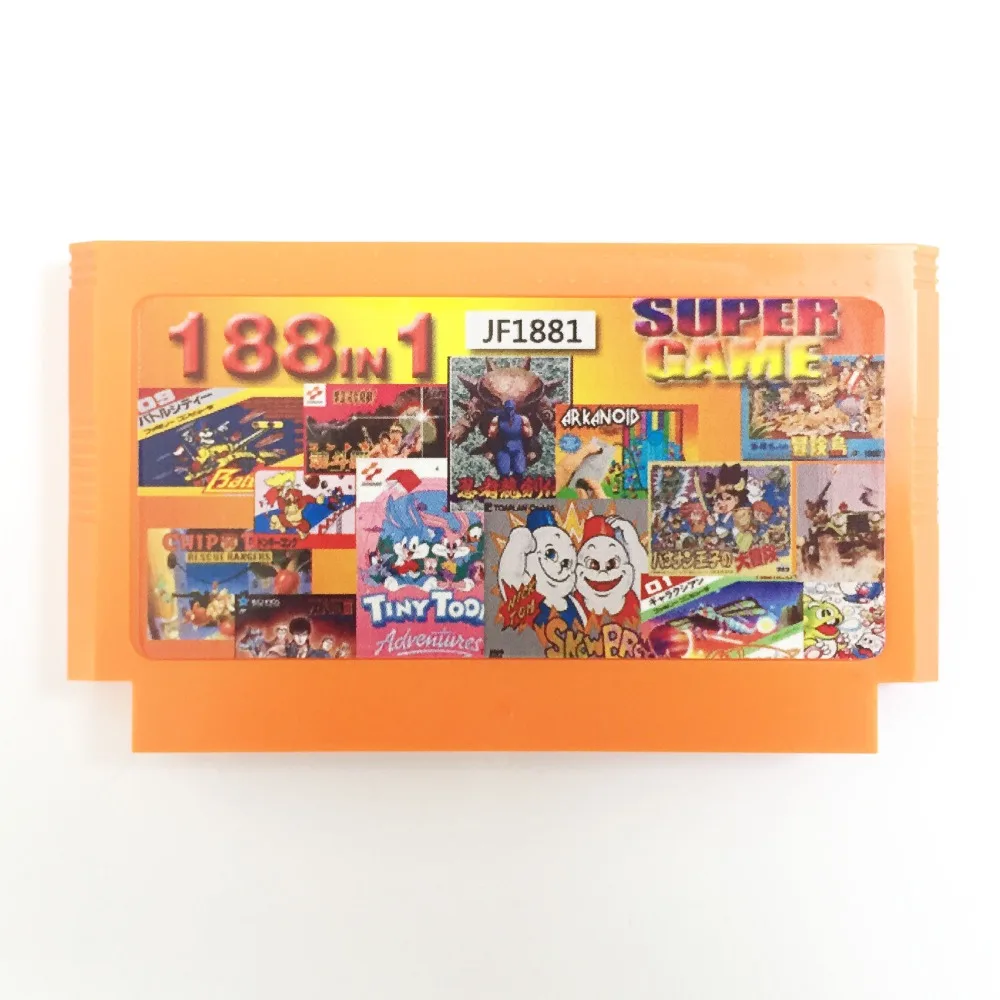 Игровая карта 188 в 1 8 бит 60 контактов|games card games|60 pin game card8 bit |