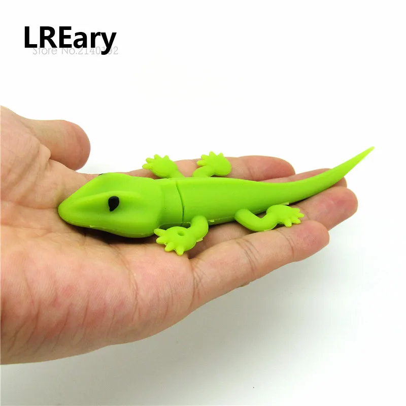 Lizard/хамелеон флэш накопитель usb карта памяти pendrive подарок 4 ГБ 8 16 32 мультяшный Gecko