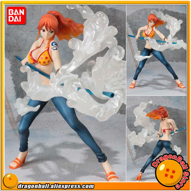 Японское аниме ONE PIECE 100% оригинал BANDAI Tamashii naties Figuarts Zero Figure Nami Ver. Молочный шар|figuarts