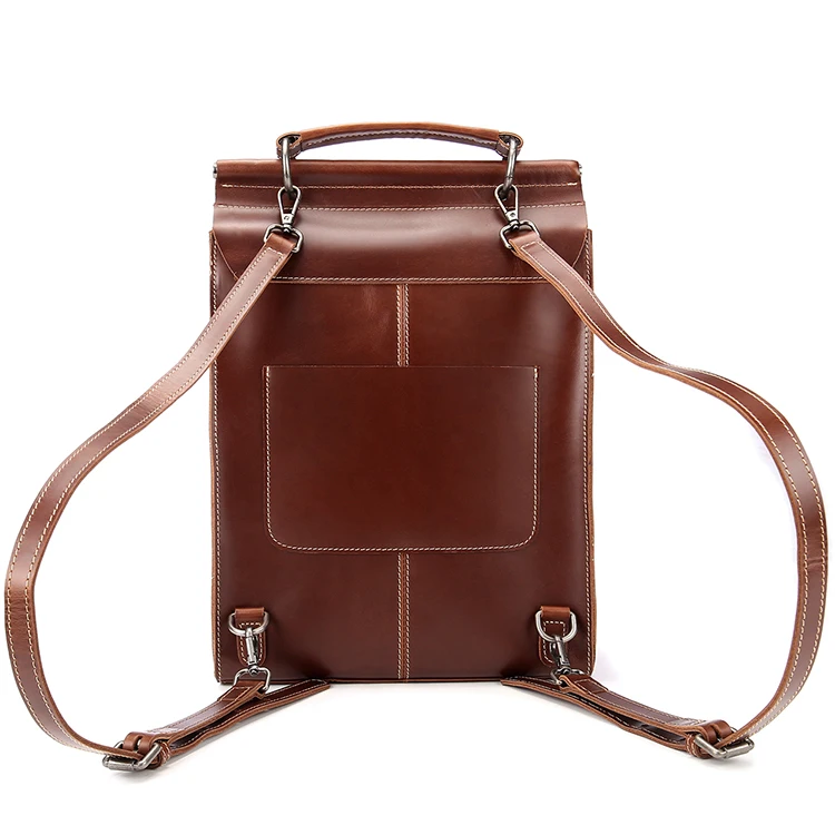 Женские глянцевые рюкзаки из натуральной кожи A4 Модный женский рюкзак яловой