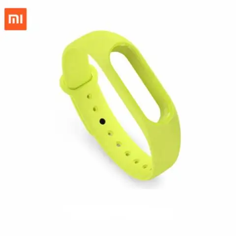 Оригинальный ремешок Xiaomi Mi Band 2 силиконовый цветной аксессуары для Smartband |